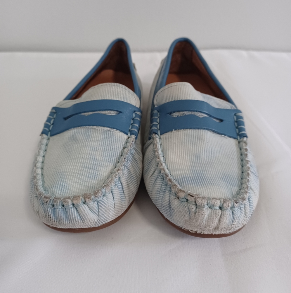Venettini boys moccasins loafers size 12.5-Eur30 blue